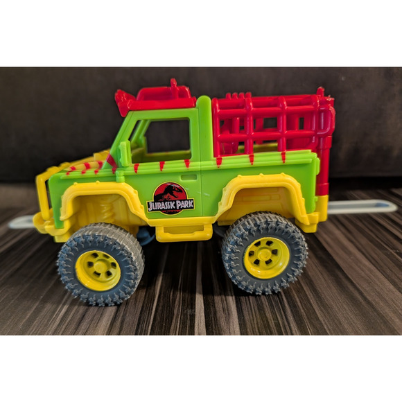 Imaginext Other - Imaginext Jurassic Park World Jungle Explorer Jeep Truck Cage Vehicle 2014